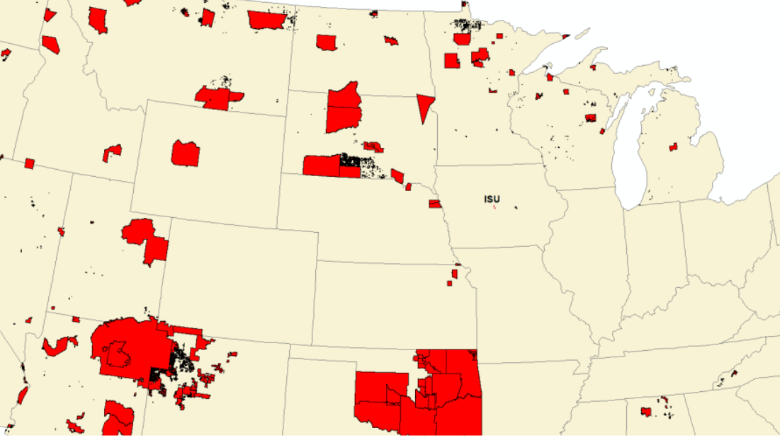 ISU and Indian lands